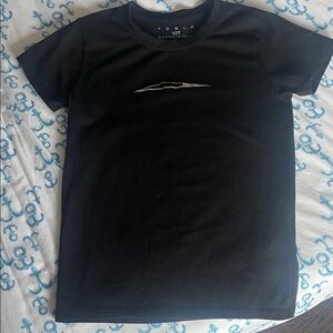 Tesla official youth kids Black cybertruck reflective Tee t shirt
